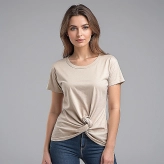 Knot Front T Shirt Vendor In Bangladesh